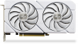 GeForce RTX 4060 DUAL EVO OC White 8GB Semi-Fanless Graphics Card