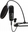 Gelid VOCE BLACK USB Condenser Microphone Set